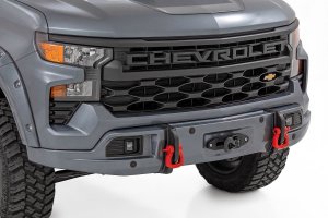 Chevrolet Silverado 1500 FXS Bumper - Front - Rough Country - 12000S - GXD Sterling Grey Metallic - '23-'26